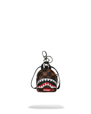 SHARKS IN PARIS GRIN & GRIND BACKPACK KEYCHAIN