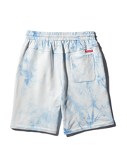 TIE DYE KNIT SHORTS (BLUE)