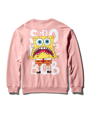 SPRAYGROUND PULLOVER CREW NECK SWEATSHIRT (PINK)