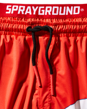 JAPAN WAVE CORTO SWIM TRUNKS (RED)