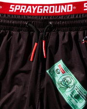 PATCH ALL-IN CORTO SWIM TRUNKS (BLACK)