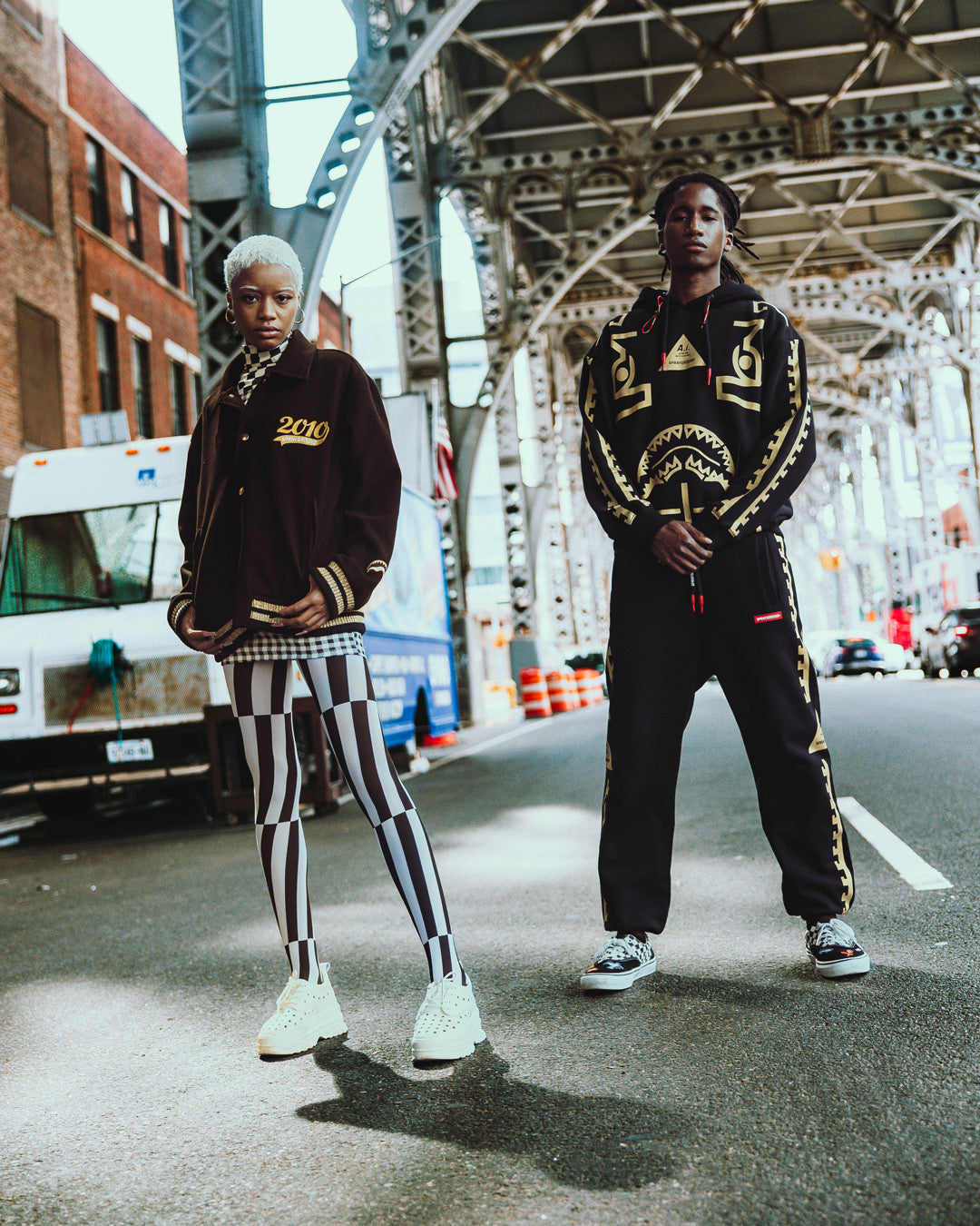 A.I.9 AFRICAN INTELLIGENCE PATH TO THE FUTURE II - SANDFLOWER COLLAB HOODY
