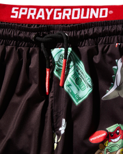 KIDS PATCH ALL-IN SWIM TRUNKS (BLACK)