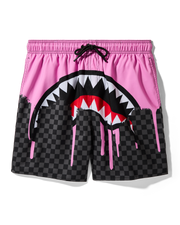 OCEAN DRIP CHECK SWIM SHORT