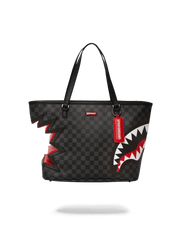 SHARK BITE SHARKS IN PARIS GRAY TOTE