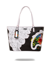 THE FLORAL CUT TOTE