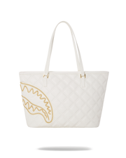RIVIERA LE BLANC GOLD CHAIN SHARK TOTE
