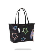 STAR RACER A.I.7 SANDFLOWER COLLAB BEADED TOTE