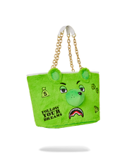 PLUSH MONEYBEAR TOTE (GREEN)