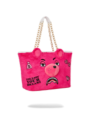 PLUSH MONEYBEAR TOTE (PINK)