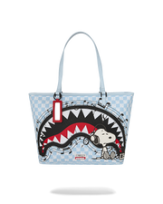 PEANUTS SNOOPY TUNED UP & TUNED OUT TOTE