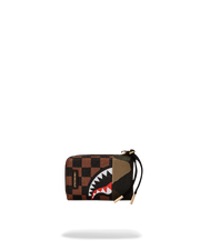 EXTERIOR GOLD ZIP POCKET SHARKS IN PARIS WALLET