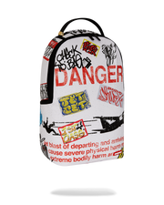 JETBLAST SIGN ON THE RUNWAY BACKPACK