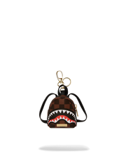 SAWTOOTH SHARKS IN PARIS BACKPACK KEYCHAIN