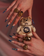 GOLDRUSH BEAR KEYCHAIN