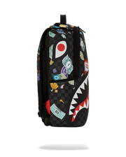MONOPOLY SHARK RICH BACKPACK