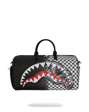 SCRIBBLE DRIBBLE CHECK DUFFLE