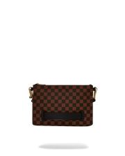 SAWTOOTH SHARKS IN PARIS CROSSOVER CLUTCH