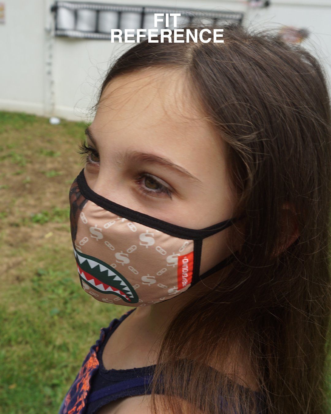KIDS FORM FITTING MASK: ASTRO BUBBLE